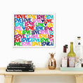 Load image into Gallery viewer, Drippy Love Framed Print