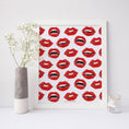 Load image into Gallery viewer, Painted Lips Framed Print