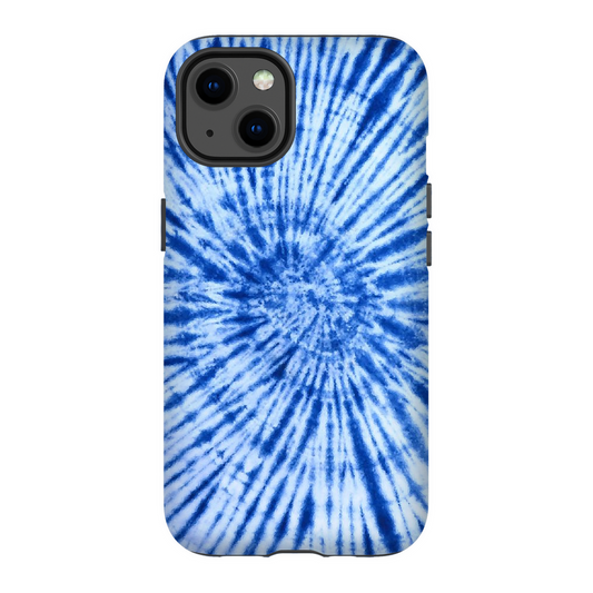 Blue Tie Dye Phone Case