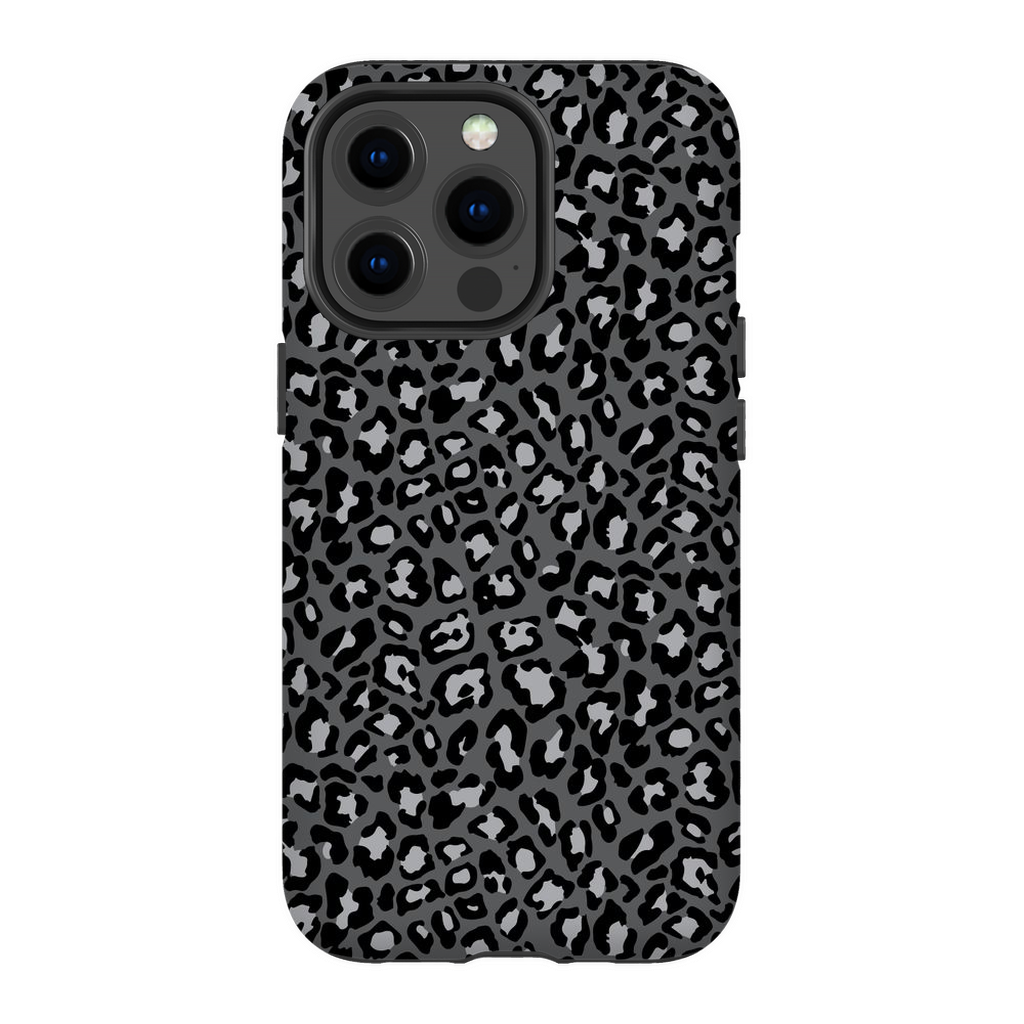 Gray Cheetah Phone Case