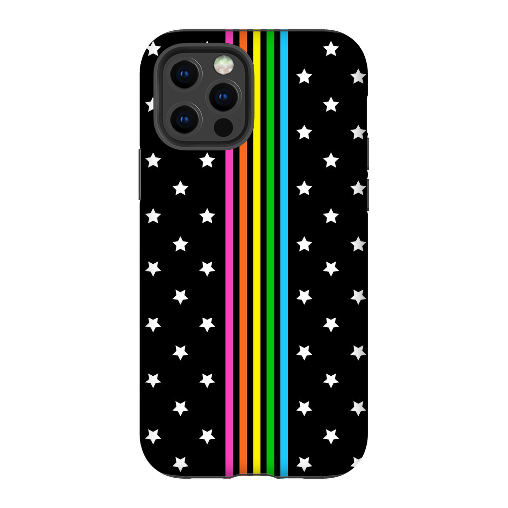 Rainbow Stripe Stars Phone Case
