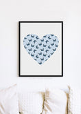 Load image into Gallery viewer, Butterfly Heart Framed Print
