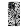 Load image into Gallery viewer, Black & White Tie Dye Phone Case