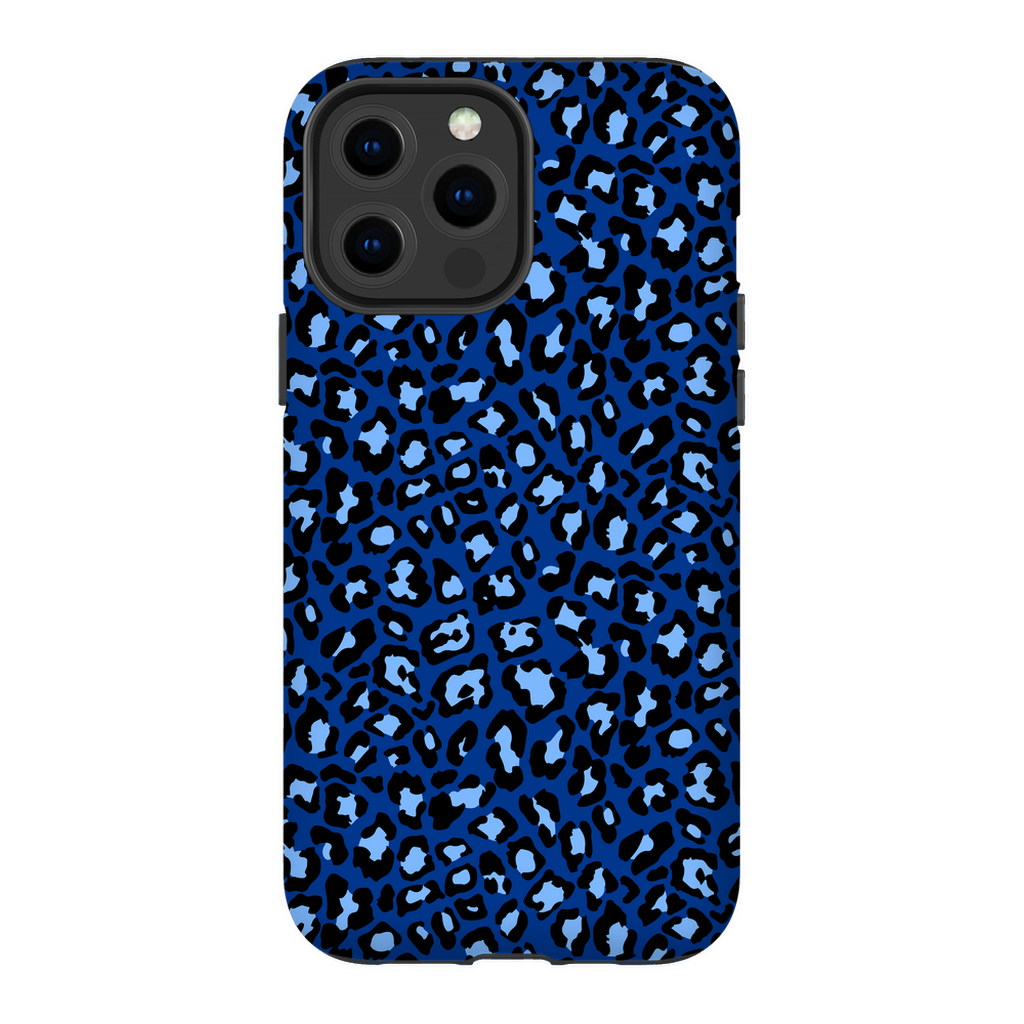 Blue Cheetah Phone Case