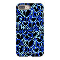 Load image into Gallery viewer, Blue Electric Love iPhone Case