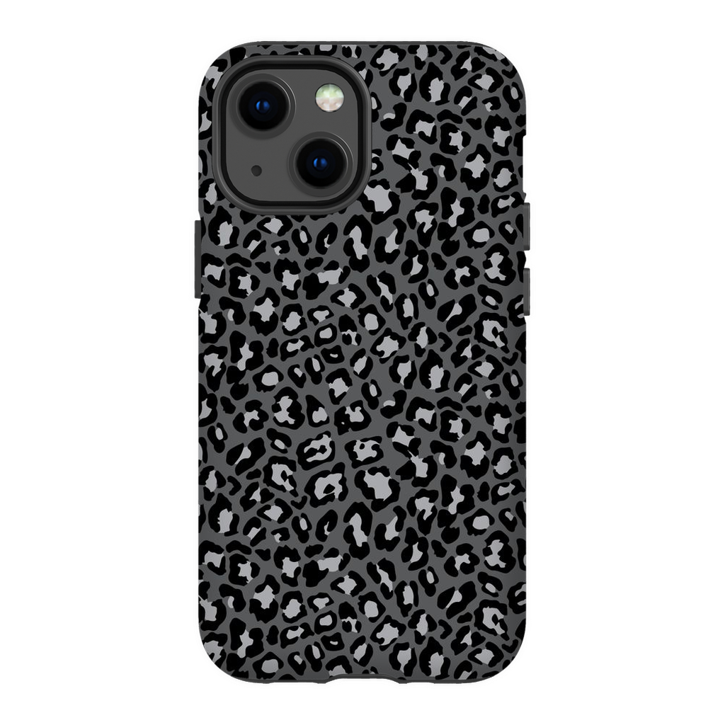 Gray Cheetah Phone Case