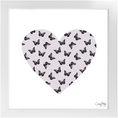 Load image into Gallery viewer, Butterfly Heart Framed Print
