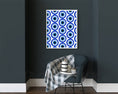 Load image into Gallery viewer, Evil Eye Pattern Framed Print