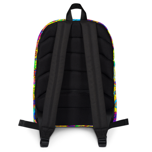 Tie Dye Pop Art Backpack