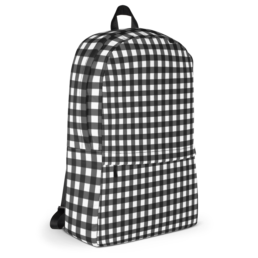 Gingham Backpack