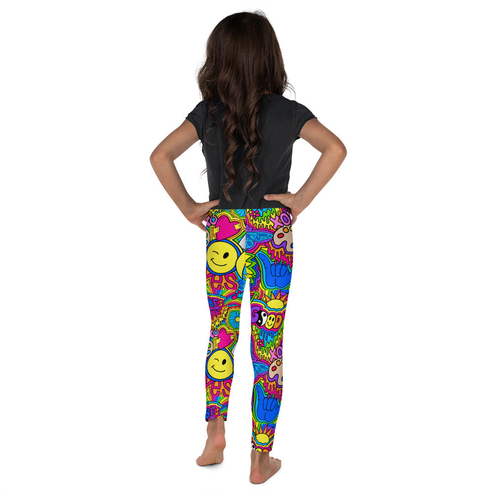 Good Vibes Hippie Kid's Leggings