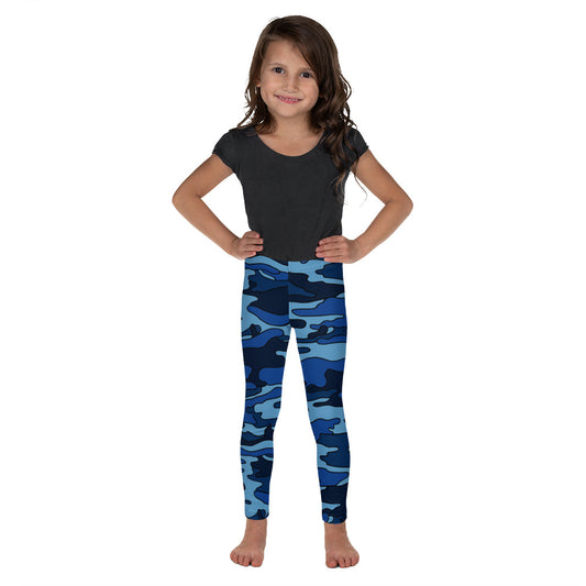 Navy Camo Kid's Leggings