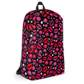 Load image into Gallery viewer, Lips & Stars Black Backpack
