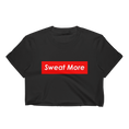 Load image into Gallery viewer, Sweat More Red Block Cropped T-Shirt