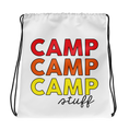 Load image into Gallery viewer, Camp Stuff x3 Drawstring Bag
