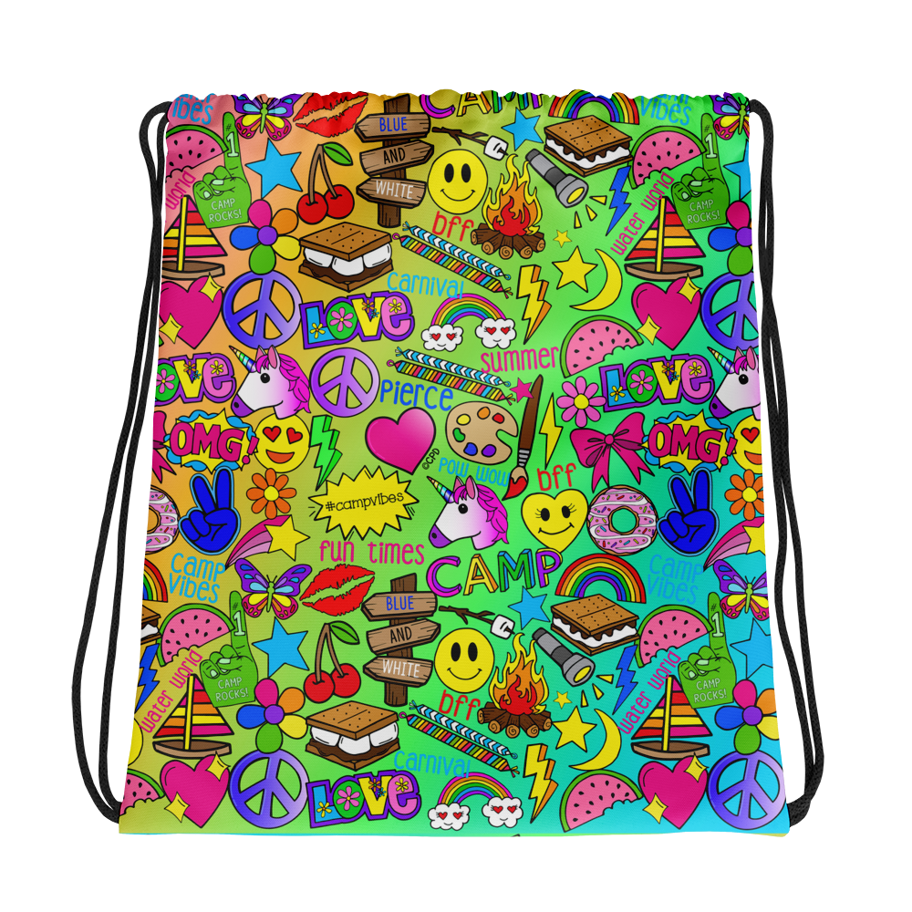 Camp Times - Pierce - Drawstring bag