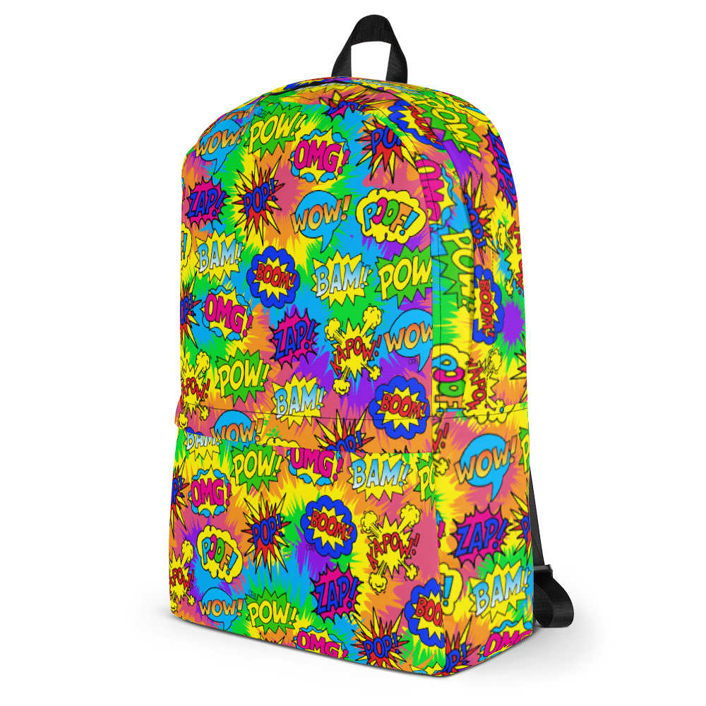 Tie Dye Pop Art Backpack