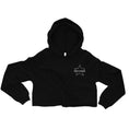 Load image into Gallery viewer, Wisconsin Star Outline Crop Hoodie