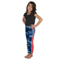 Load image into Gallery viewer, Navy Camo Red Stripe Kid's Leggings