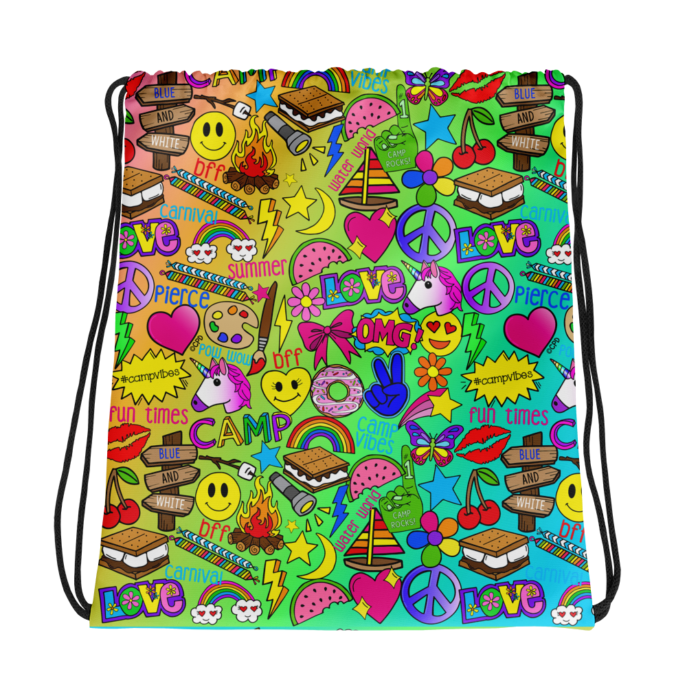 Camp Times - Pierce - Drawstring bag