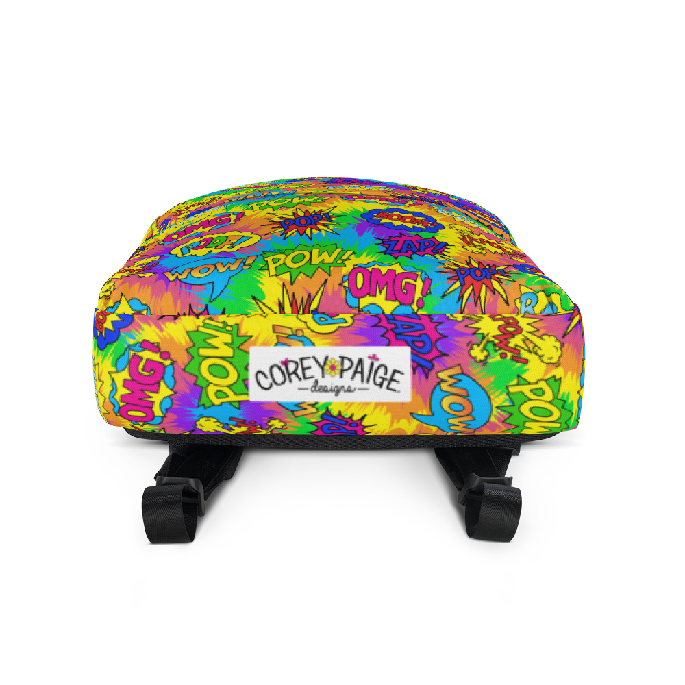 Tie Dye Pop Art Backpack