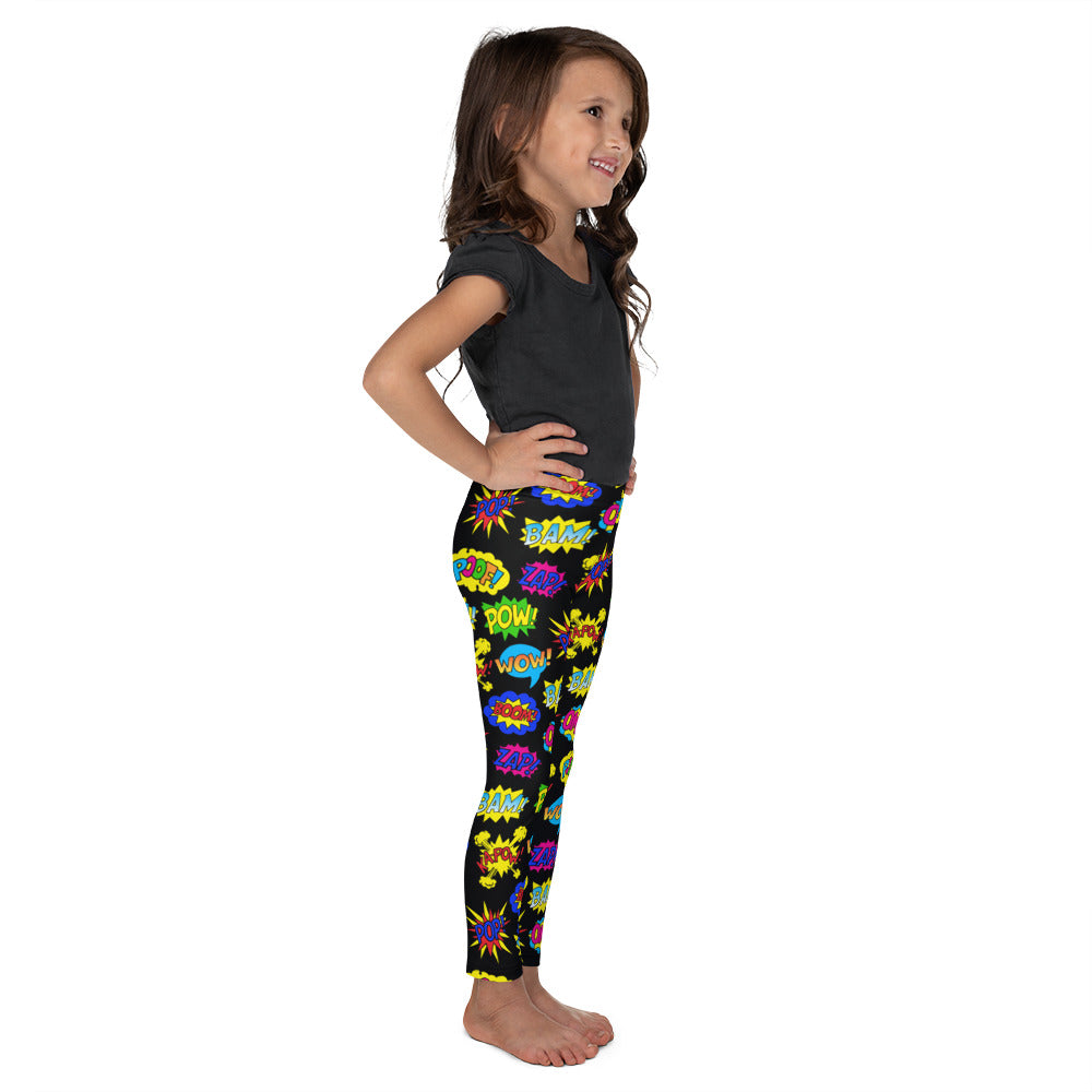Pop Art Black Kid's Leggings