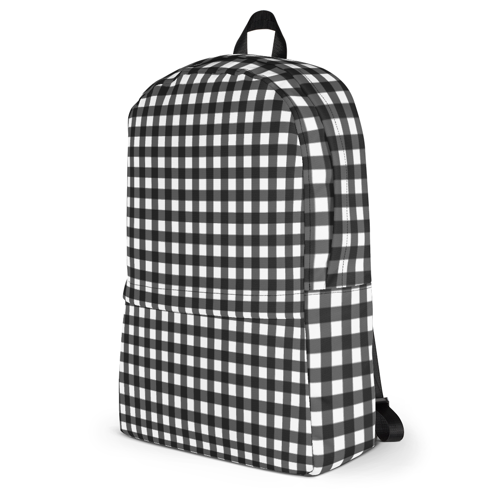 Gingham Backpack