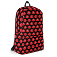 Load image into Gallery viewer, Lips on Black Backpack