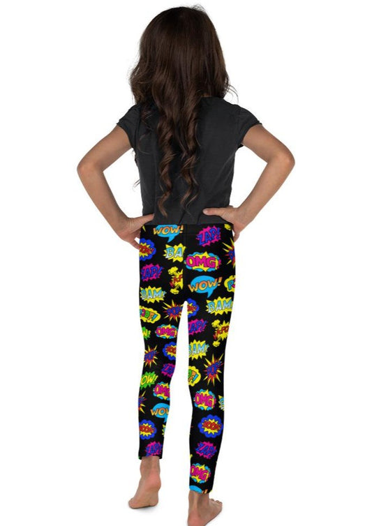Pop Art Black Kid's Leggings