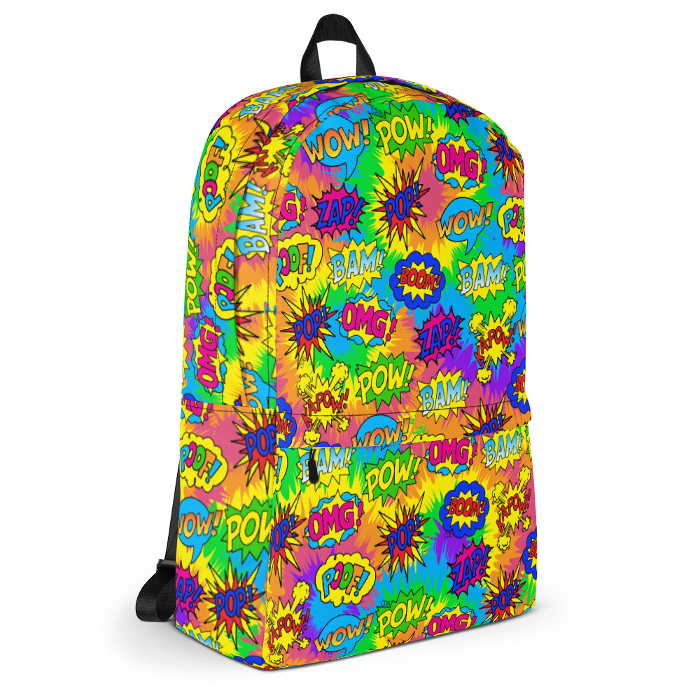 Tie Dye Pop Art Backpack