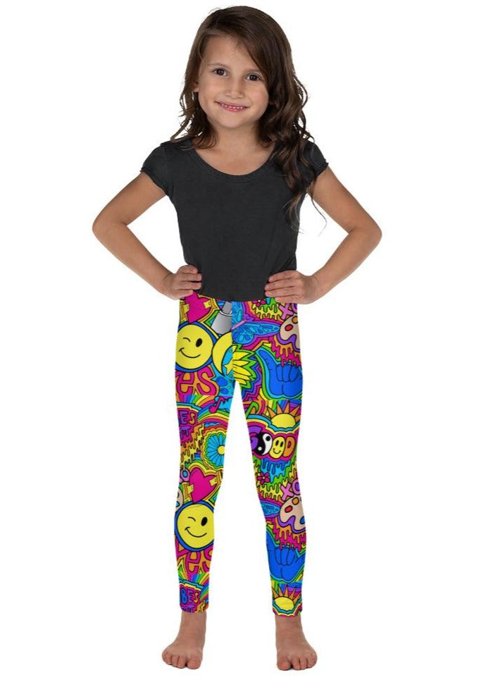 Good Vibes Hippie Kid's Leggings