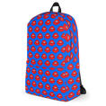 Load image into Gallery viewer, Lips on Blue Backpack