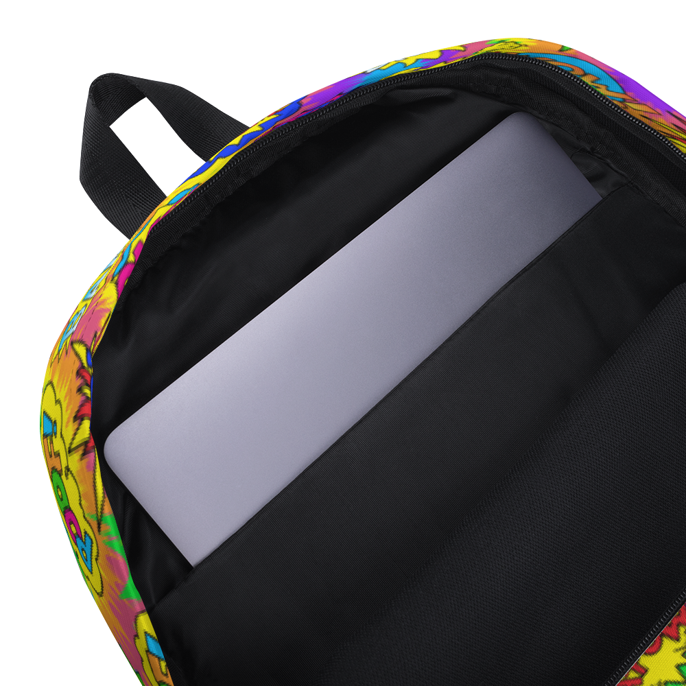 Tie Dye Pop Art Backpack
