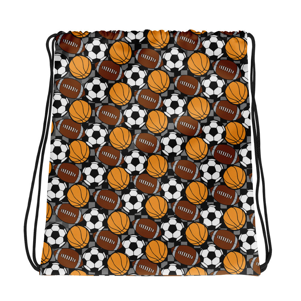 Sports Balls Drawstring bag