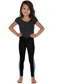 Load image into Gallery viewer, Blue Ombre Side Stripe Kid's Leggings