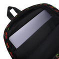 Load image into Gallery viewer, Cherries Black Backpack