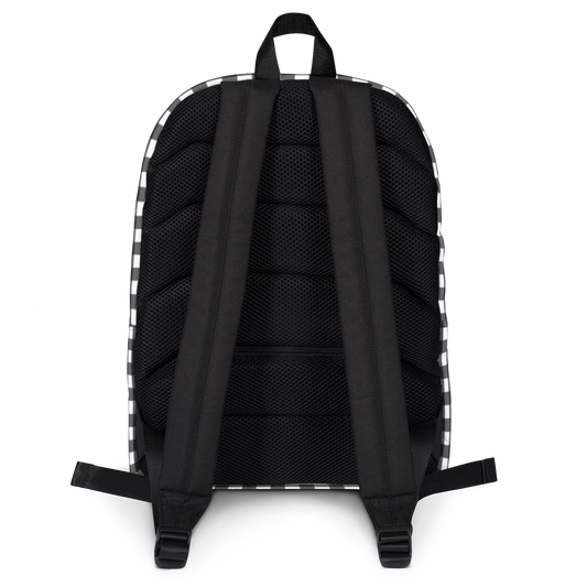 Gingham Backpack