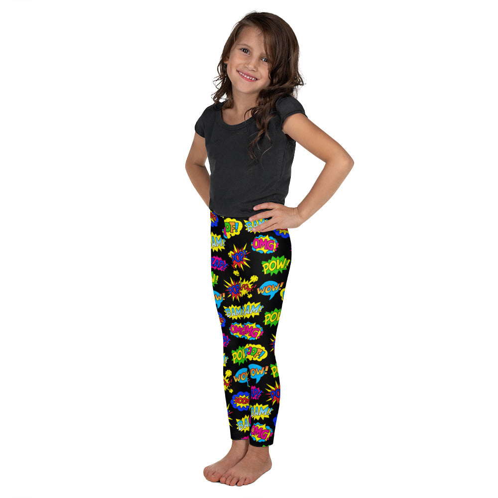 Pop Art Black Kid's Leggings