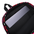 Load image into Gallery viewer, Lips & Stars Black Backpack