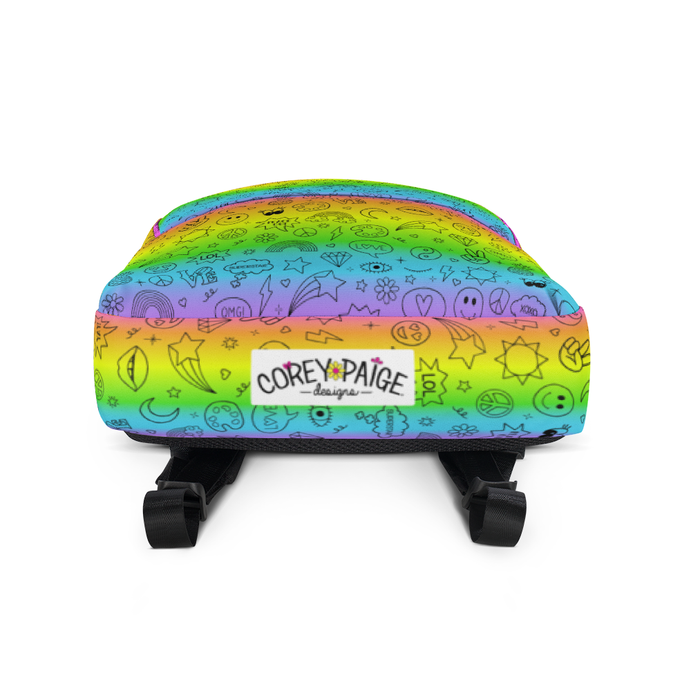 Doodle Icons Backpack