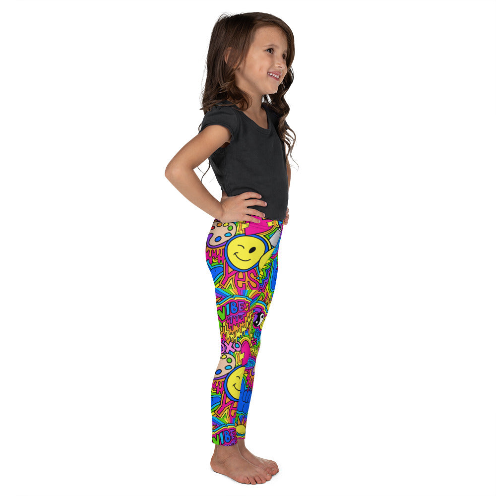 Good Vibes Hippie Kid's Leggings