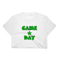 Load image into Gallery viewer, Game Day Star Stacked Cropped Tee