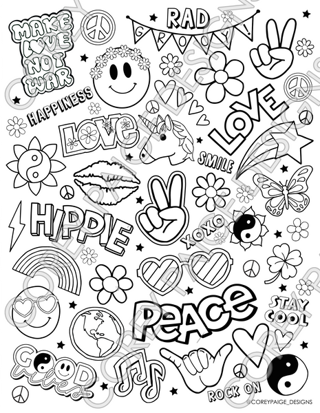 coloring pages designs