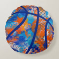 Load image into Gallery viewer, NYK Graffiti Basketball Pillow
