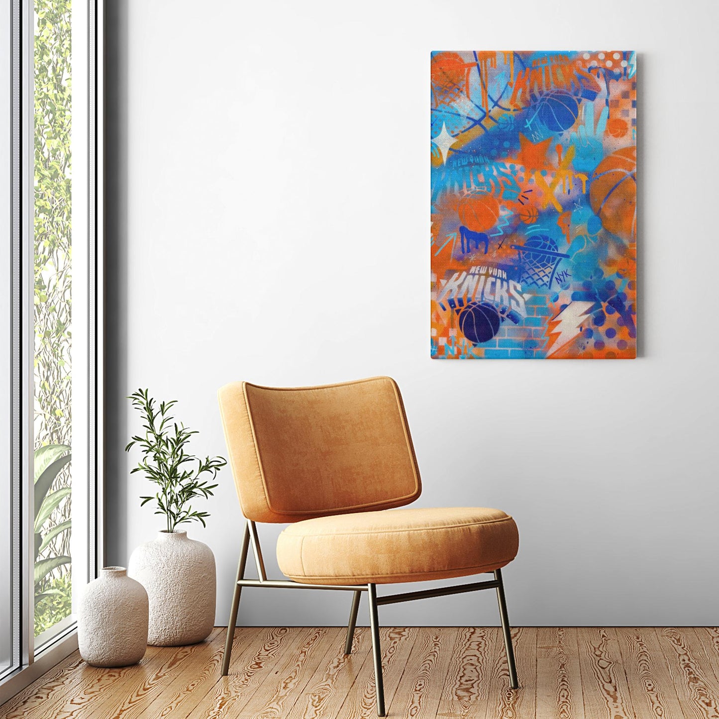 NYK Street Art Canvas Print