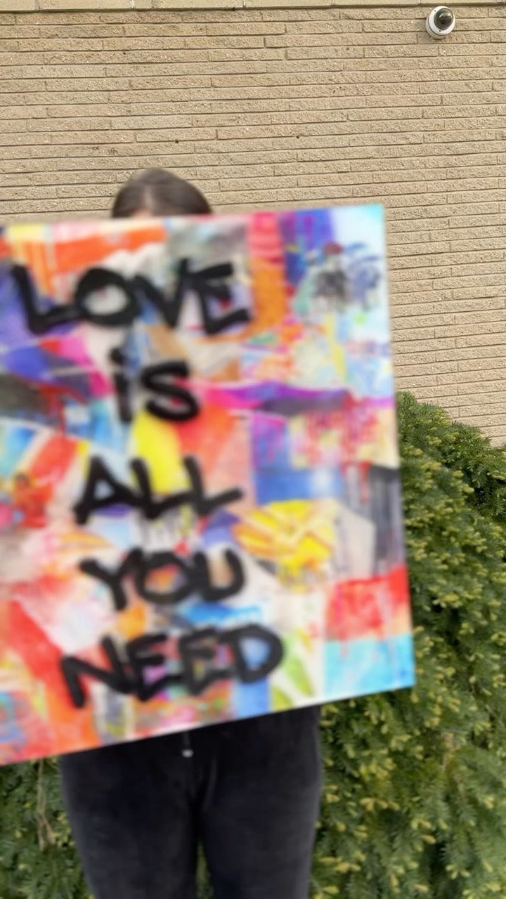 Love Is All You Need Acrylic Print