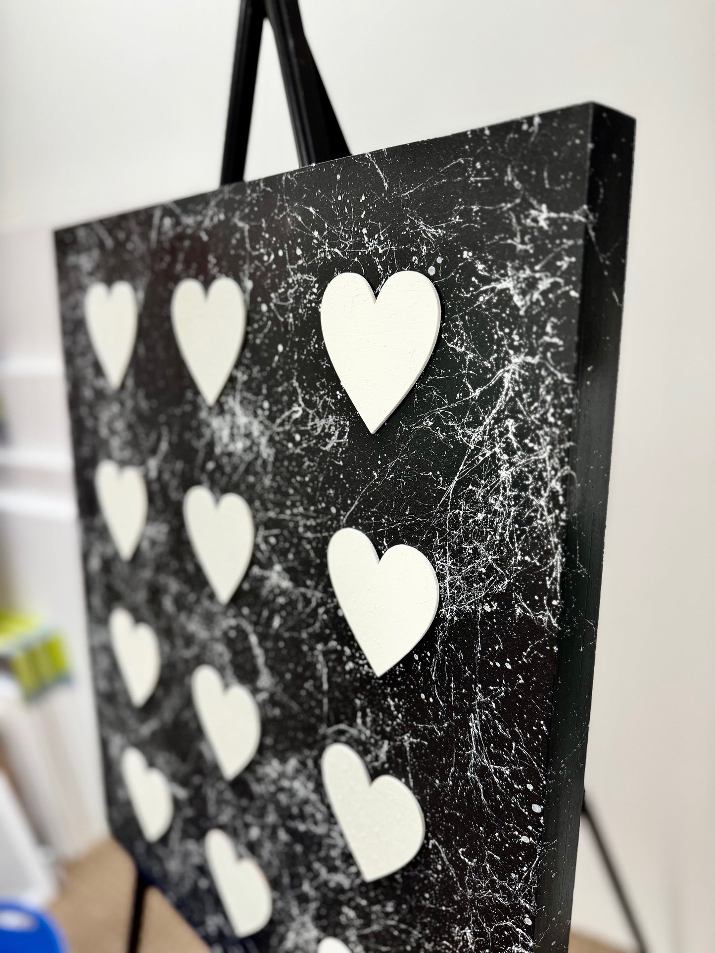 Marble Heart Painting