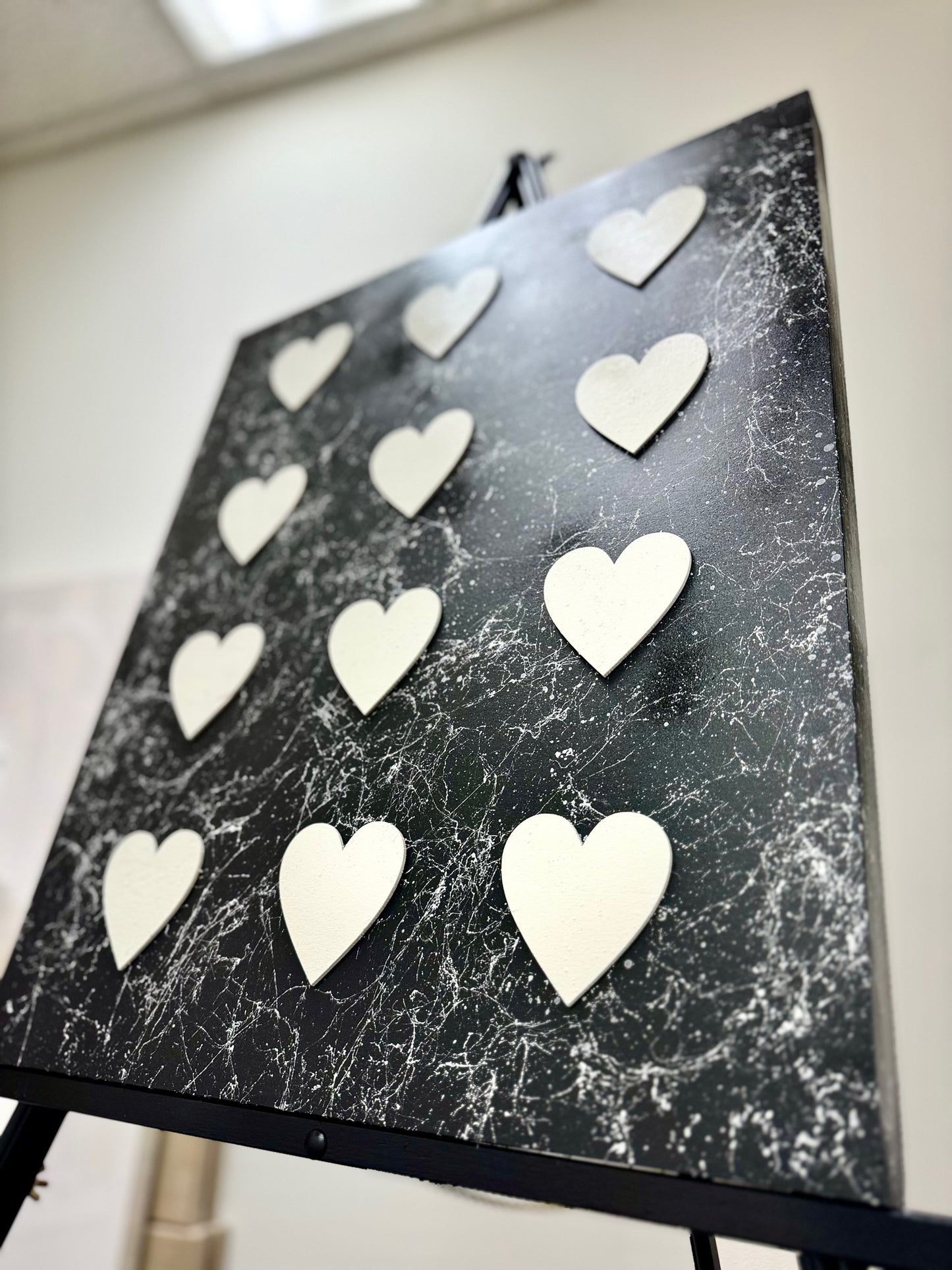 Marble Heart Painting