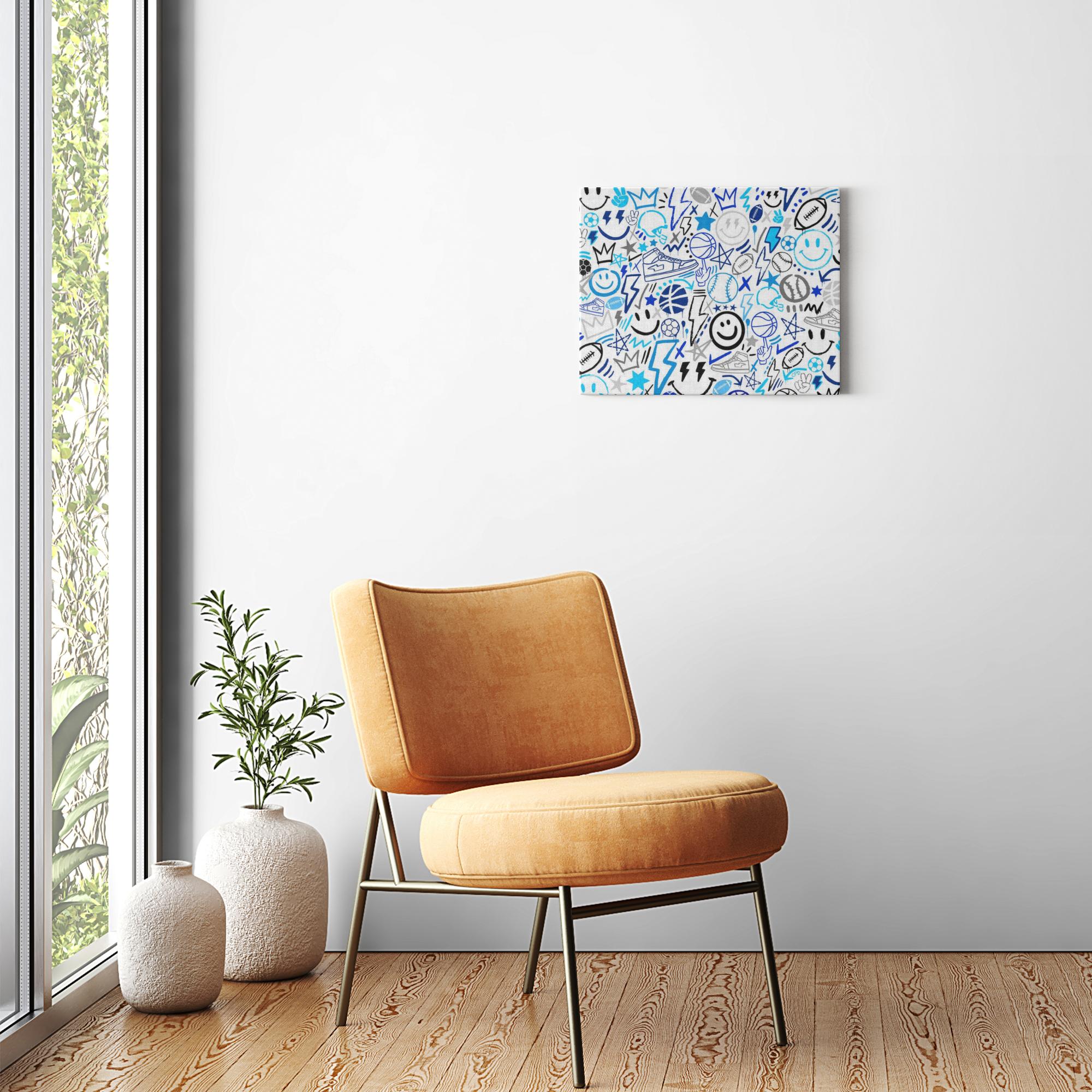 Dudes Den Canvas Print