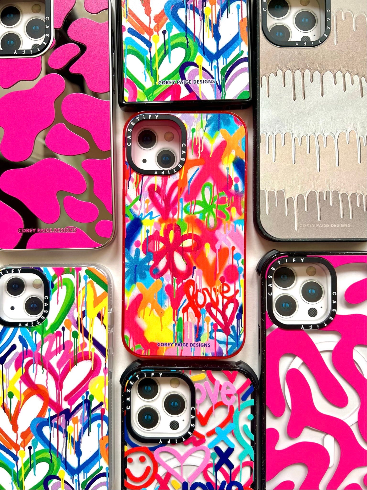 CASETiFY iPhone 16 Pro 新品未使用　corey paige Casetify x Corey Paige Designs – CoreyPaigeDesigns